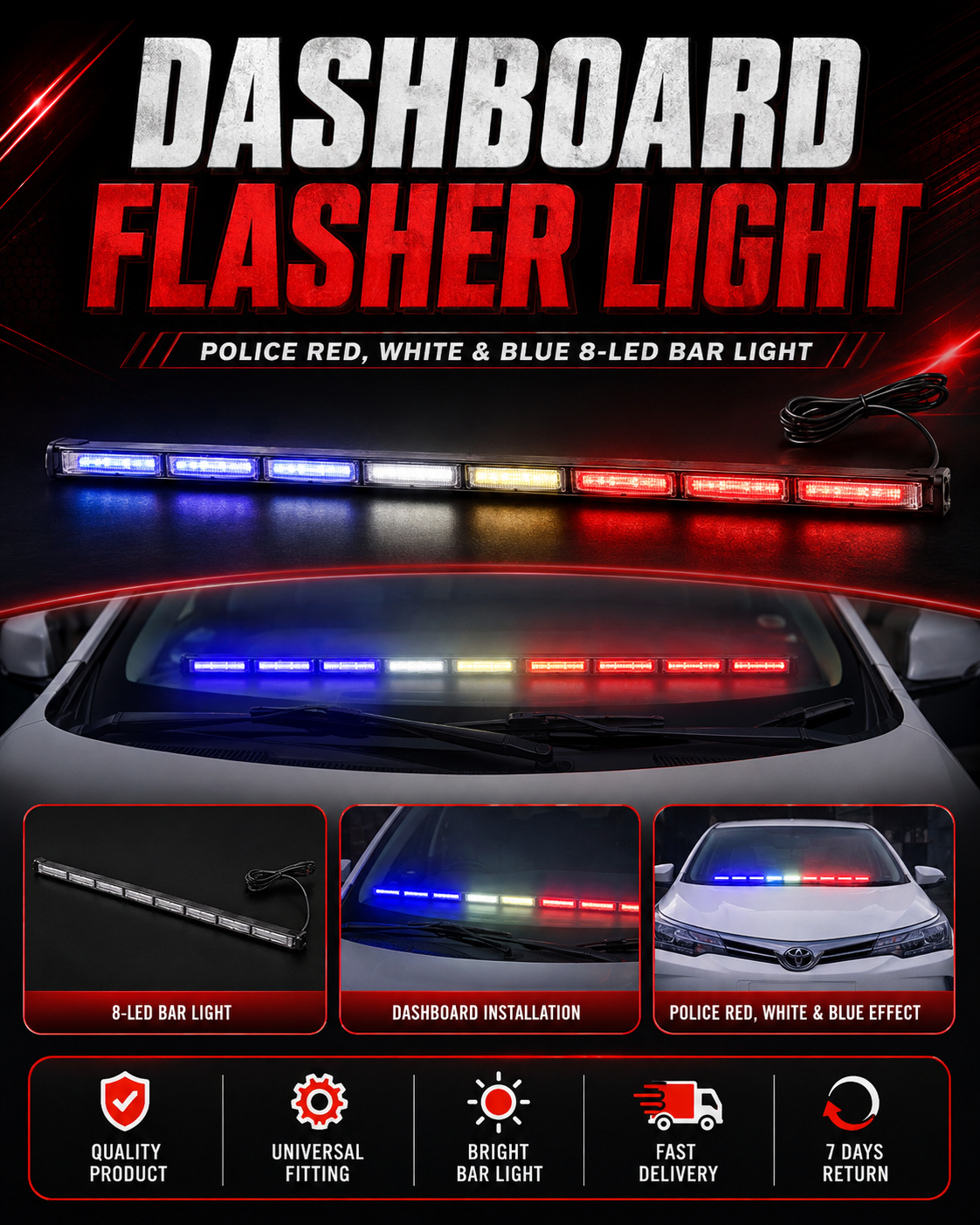DASHBOARD FLASHER LIGHT