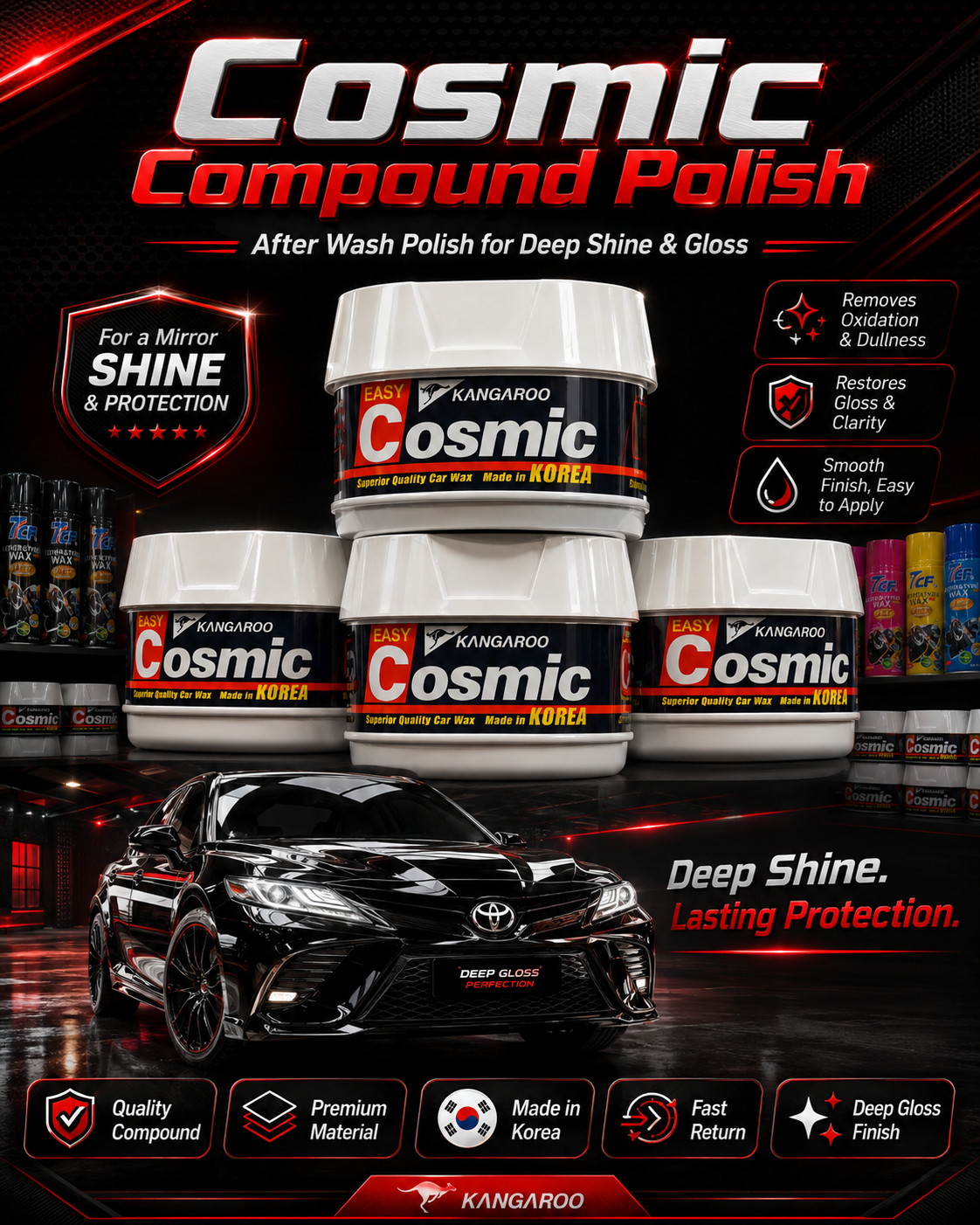 Cosmic Compound Polish – Deep Shine & Gloss | Made in Korea