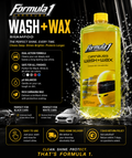 Formula 1 Carnauba Wash + Wax Car Shampoo