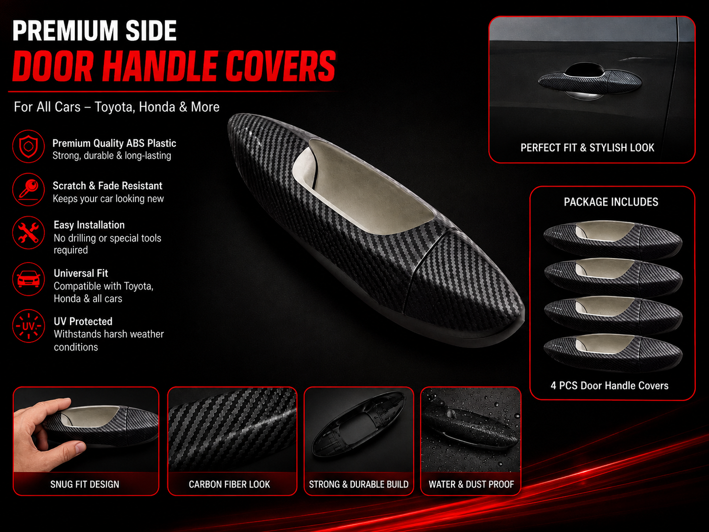 Car Door Handle Covers